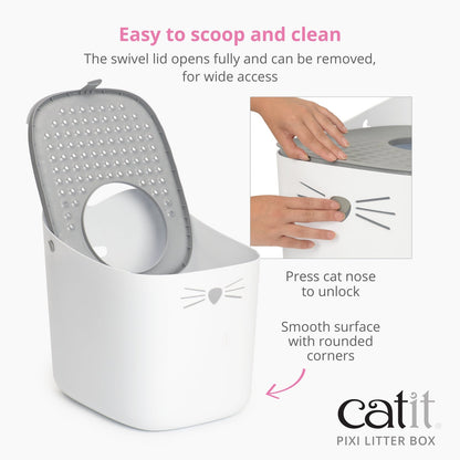 Catit Pixi Top Entry Litter Box