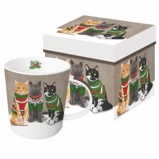 Mug in gift box - Sweater Cats