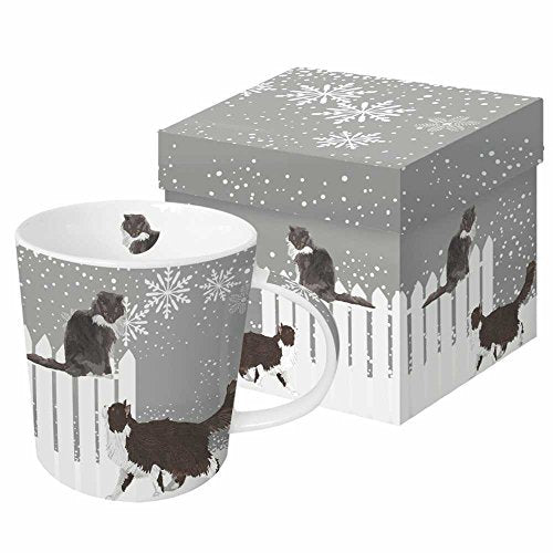 Mug in gift box - Snowfall Cats